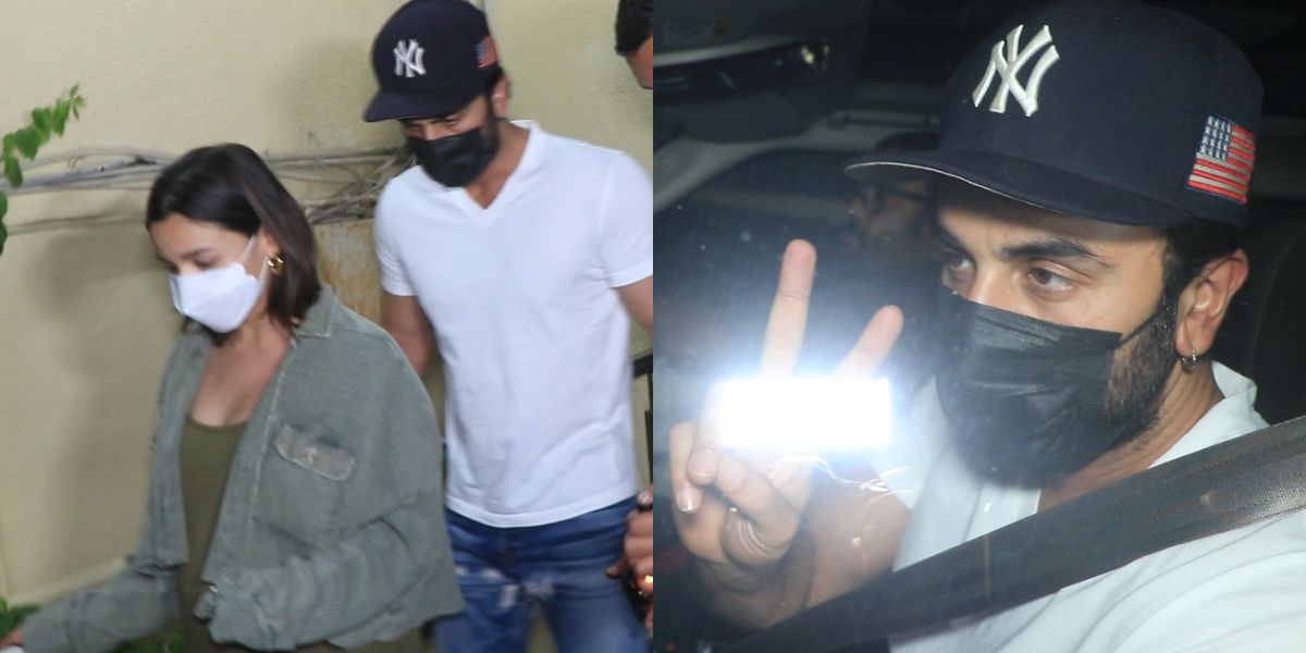 Alia Bhatt and Ranbir Kapoor snapped at Bahmastra special screening: “Please watch the movie when you get time”